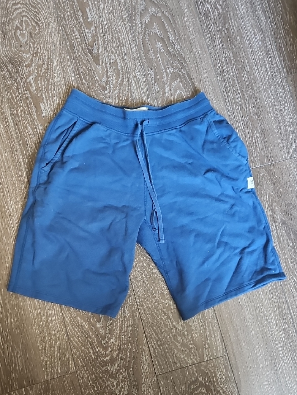 Reigning Champ Navy Drawstring Athletic Shorts